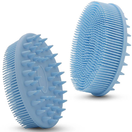Title 6, Silicone Bath Brush Double sided Massage for ge...