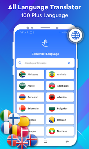 Screenshot Multi Language Translator App