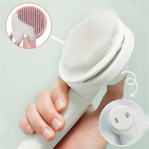 Cat Brush Pet Comb Hair Removes Dog Hair Comb For Cat Dog Grooming Hair Cleaner Cleaning Beauty Slicker Brush Pet Suppli