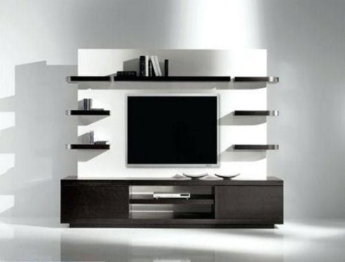 Shelves TV Design