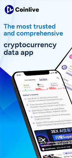 Screenshot Coinlive - Crypto Price & News