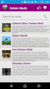 How to install Golem Mod For MCPE! 1.1 mod apk for laptop