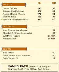 Ammi's Biryani menu 3