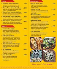 Gourmand Food Truck menu 1