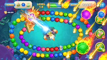 Marble Blast Zumba Puzzle Game Screenshot