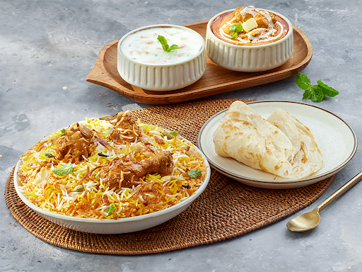 Chicken Biryani And Butter Chicken-Meal