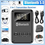 Thiết Bị Truyền Nhận Tín Hiệu Bluetooth 5.0 Zevaret K6 Jack Cắm 3.5Mm Cho Tv Máy Tính