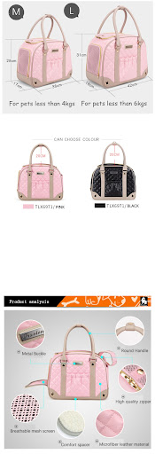 Title 1, Pet Dog Cat Hollow Breathable Handbag Carry you...