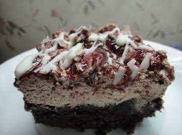 Triple Chocolate and Raspberry Brownies