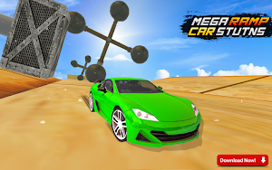 Stuntman Mega Bike Ramp Car Game screenshot 13