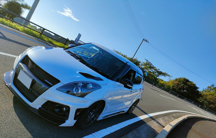 スイフトスポーツの7th heavenの堕天使・JPF clean project・更なるecstacyを求めて・アルバイト募集中・ポポちゃん大好きに関するカスタム事例の投稿画像1枚目