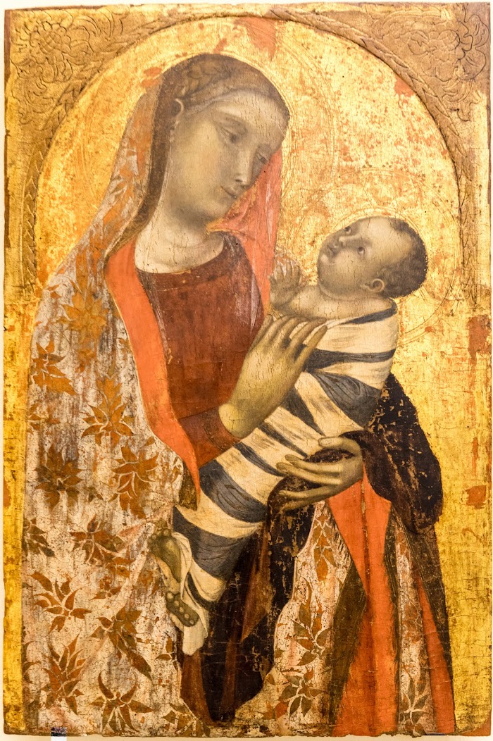 Ambrogio Lorenzetti, Madonna col Bambino, 1319, Pinacoteca di Brera