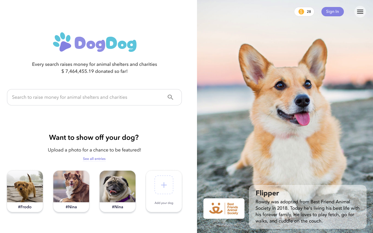 DogDog - feed dogs with every search Preview image 3