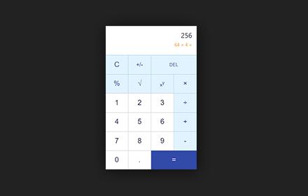 Minimalist Calculator Preview image 0