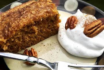 ~ No Fuss Pumpkin Squares ~ One Bowl