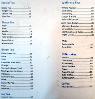 Tealicious menu 1