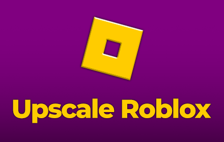 Upscale Roblox small promo image