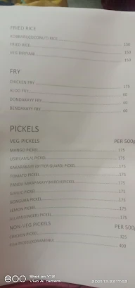 Pickels 'N' Foods Planet menu 1