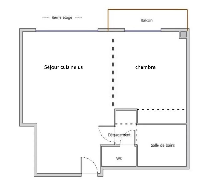 Vente appartement 2 pièces 44 m² à Paris 16ème (75016), 650 000 €