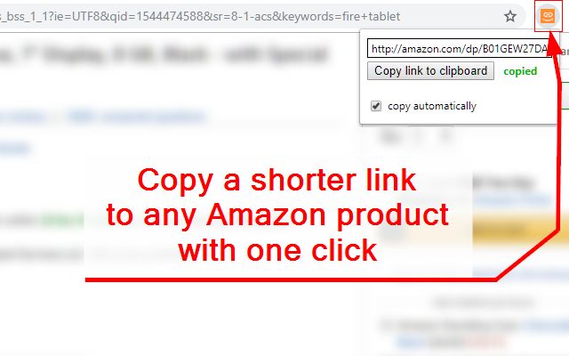 Amazon Product Link Shortener Preview image 1