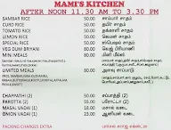 Mami's Kitchen menu 1