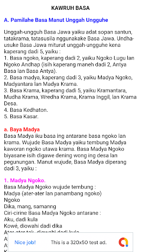 Kawruh Bahasa Jawa Lengkap