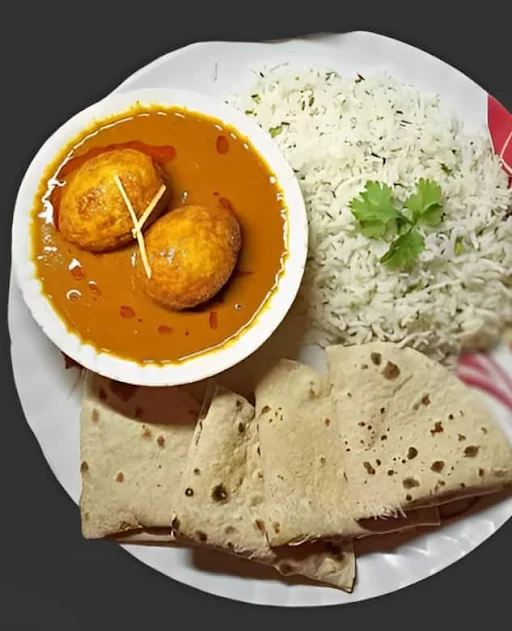 Egg Curry Thali