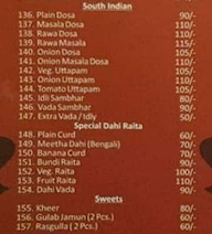 Thali Wala Restaurant menu 4