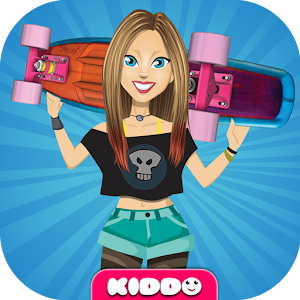 Download Skateboard Factory-Crazy Skater Kid Stunt Rider 2D For PC Windows and Mac