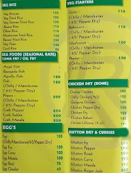 Reddy's Restaurant menu 4