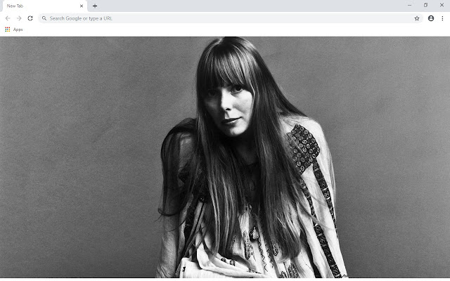 Joni Mitchell New Tab & Wallpapers Collection