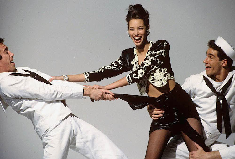 A young Christy Turlington in a shoot from the '90s. Her career as one of the most prominent supermodels of that decade is the subject of the documentary 'Catwalk'.