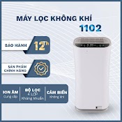 Máy Lọc Không Khí Utech Air1102 Máy Lọc Không Khí Ion Âm, Lọc Bụi Mịn Pm2.5