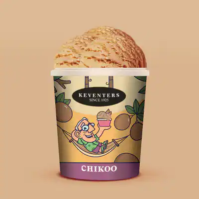 Chikoo Ice Cream [450 Ml]