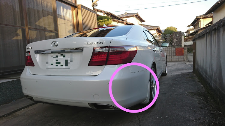 LSの汚れが…・タイヤの摩耗粉？に関するカスタム事例の投稿画像1枚目