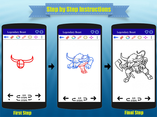 Screenshot How to Draw Mythical Monster