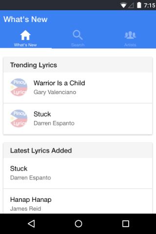 Pinoy Lyrics