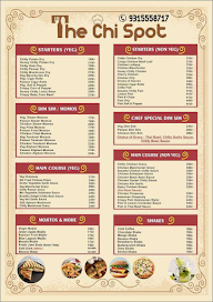 The Chi Spot menu 2