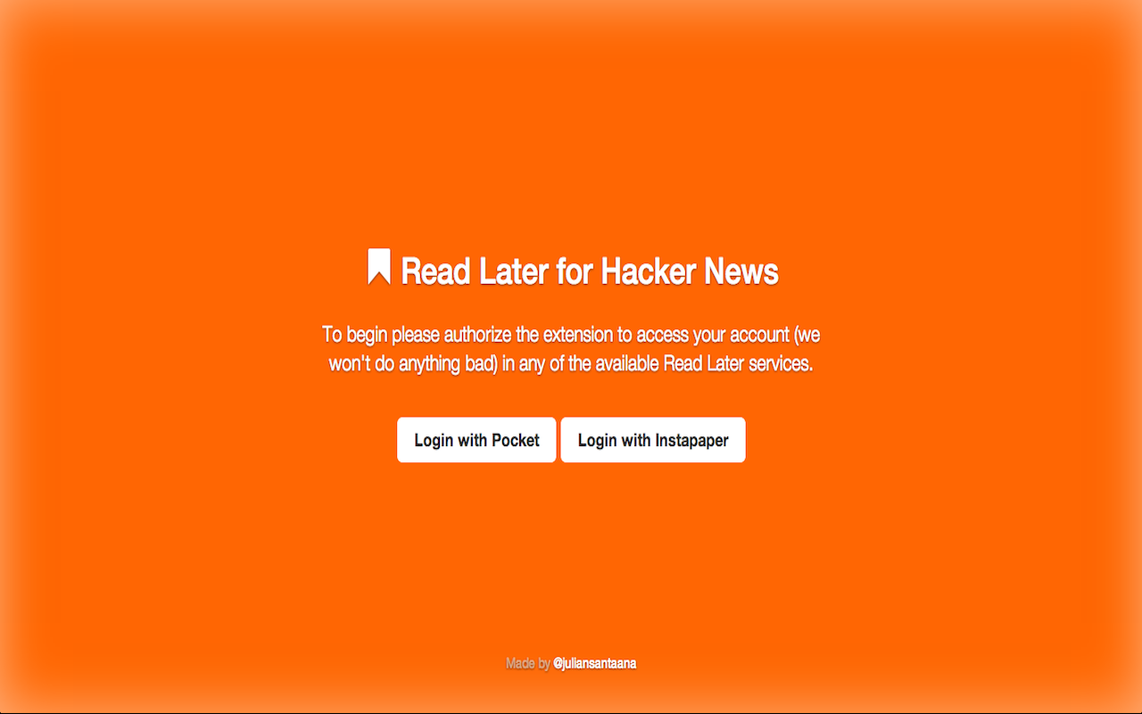 Read Later for Hacker News Preview image 1