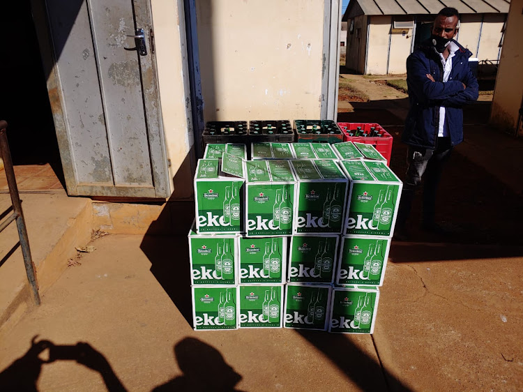 Thousands of litres of alcohol were seized in the Taylor’s Halt area in Pietermaritzburg and a man was arrested there and charged with operating an unlicensed liquor outlet.