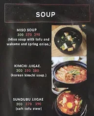 Chef James Japanese And Korean Kitchen menu 2