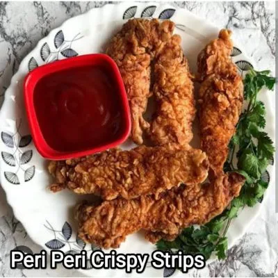 Peri Peri Crispy Strips Veg