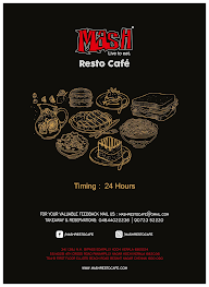 Mash Resto Cafe menu 2