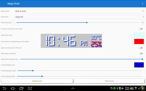 Mega Clock ● Launcher ● Weather ● Clean ● Rotator