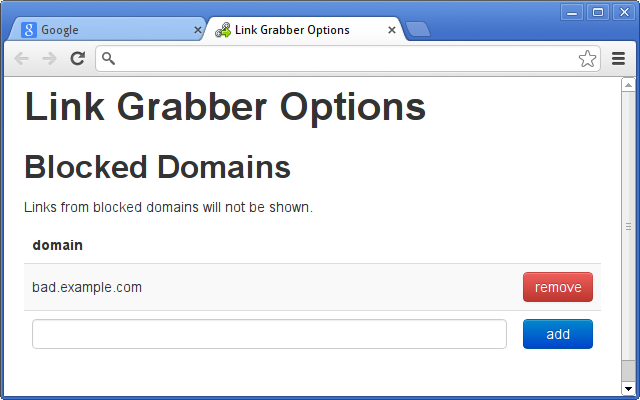 Link Grabber Preview image 1