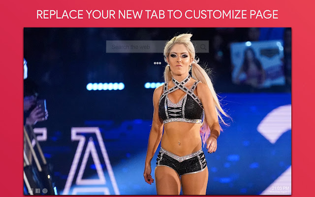 Alexa Bliss Wallpaper HD Custom New Tab