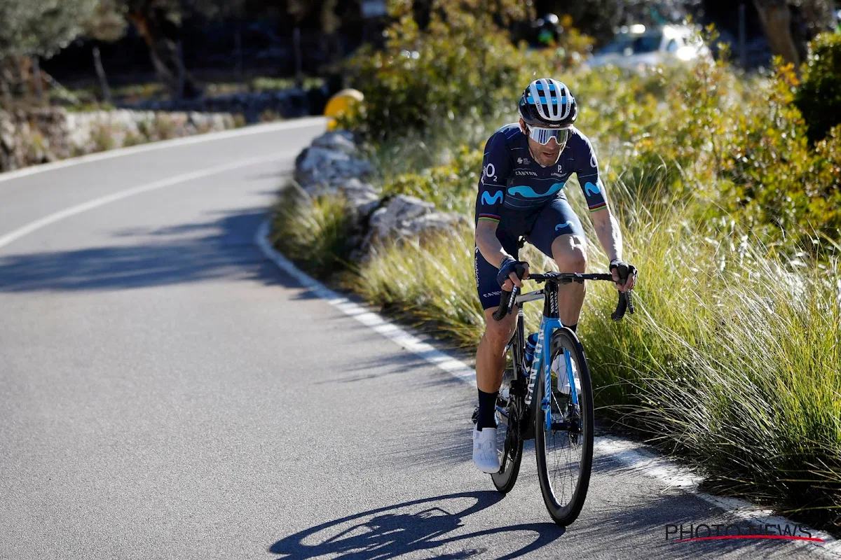 Alejandro Valverde schiet nu wel raak en heeft eerste overwinning beet in zijn afscheidsjaar