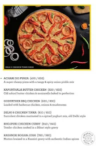 Masala Pizza Co. menu 1