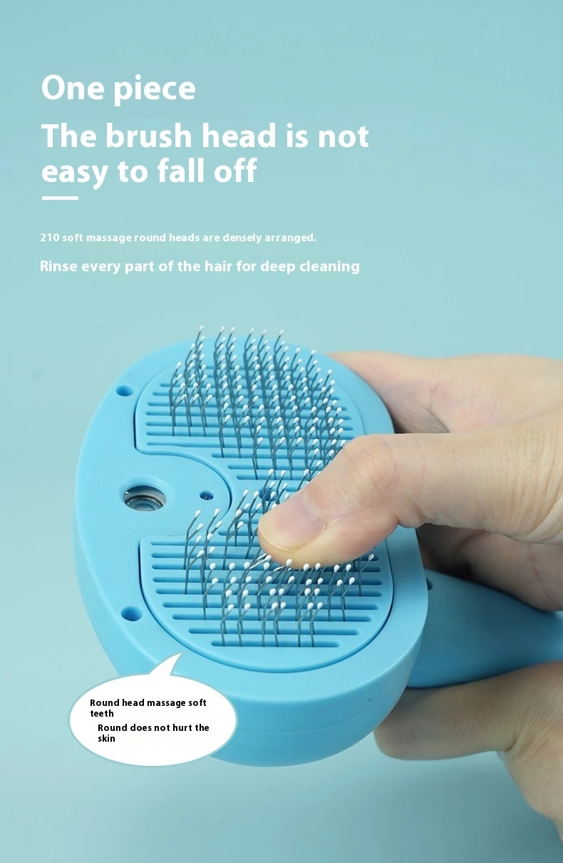 Title 5, Brosse Spray pour Animaux Rechargeable Flottant...