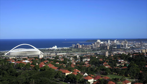 Durban skyline.